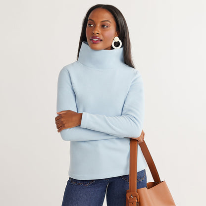 Pull à col roulé en polaire élégant pour femmes Chic und Stil