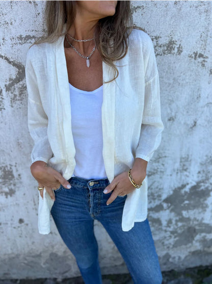 Ladies Lightweight and Airy Summer Jacket Chic and Style