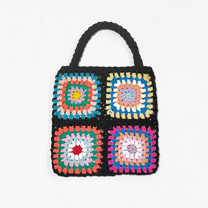 Sac fourre-tout en crochet fait à la main pour femmes Chic und Stil