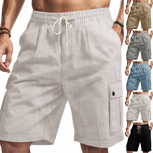 Shorts cargo décontractés pour hommes avec poches latérales respirantes Chic und Stil