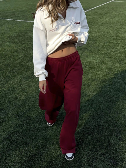 Comfortable wide-cut leisure pants for women Chic and Style