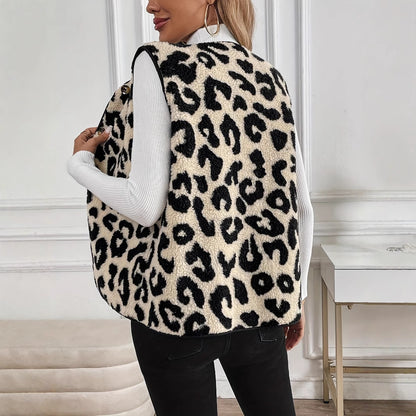 Veste réversible pour femmes avec imprimé animal Chic und Stil