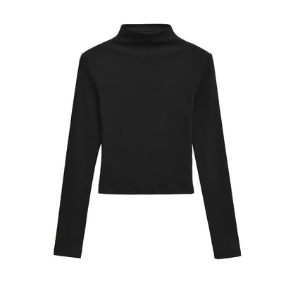 Pull à col roulé à manches longues dames Chic und Stil