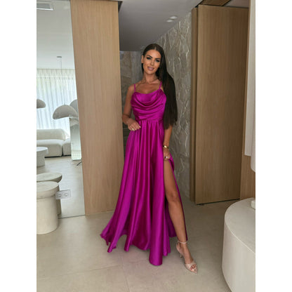 Robe de soirée A-ligne classique Chic und Stil pour femmes