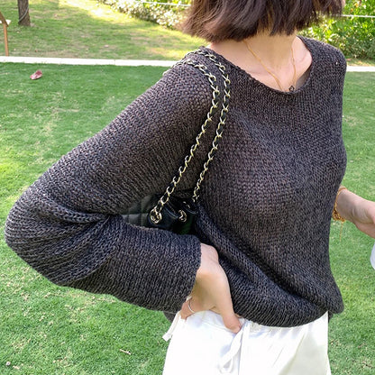 Pullover en tricot épais pour femmes Chic und Stil