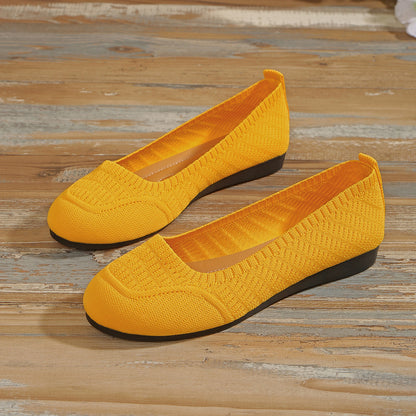 Dames Ballerines en tricot légères Chic und Stil