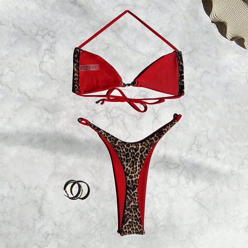 Dames Ensemble de Bikini Triangle Stylé Chic und Stil