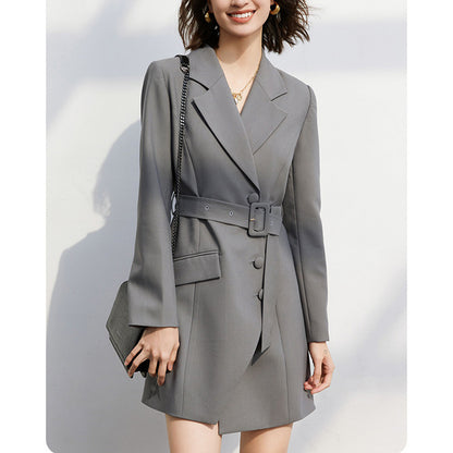 Robe blazer cintrée pour femmes Chic und Stil