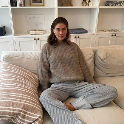 Pull en tricot pour femmes avec un motif de gaufrage tendance et une coupe décontractée Chic und Stil