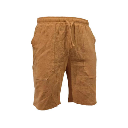 Pantalons de loisirs légers pour hommes en lin respirant Chic und Stil