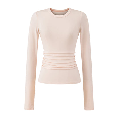 Chemisier à manches longues pour femmes avec fronces Chic und Stil