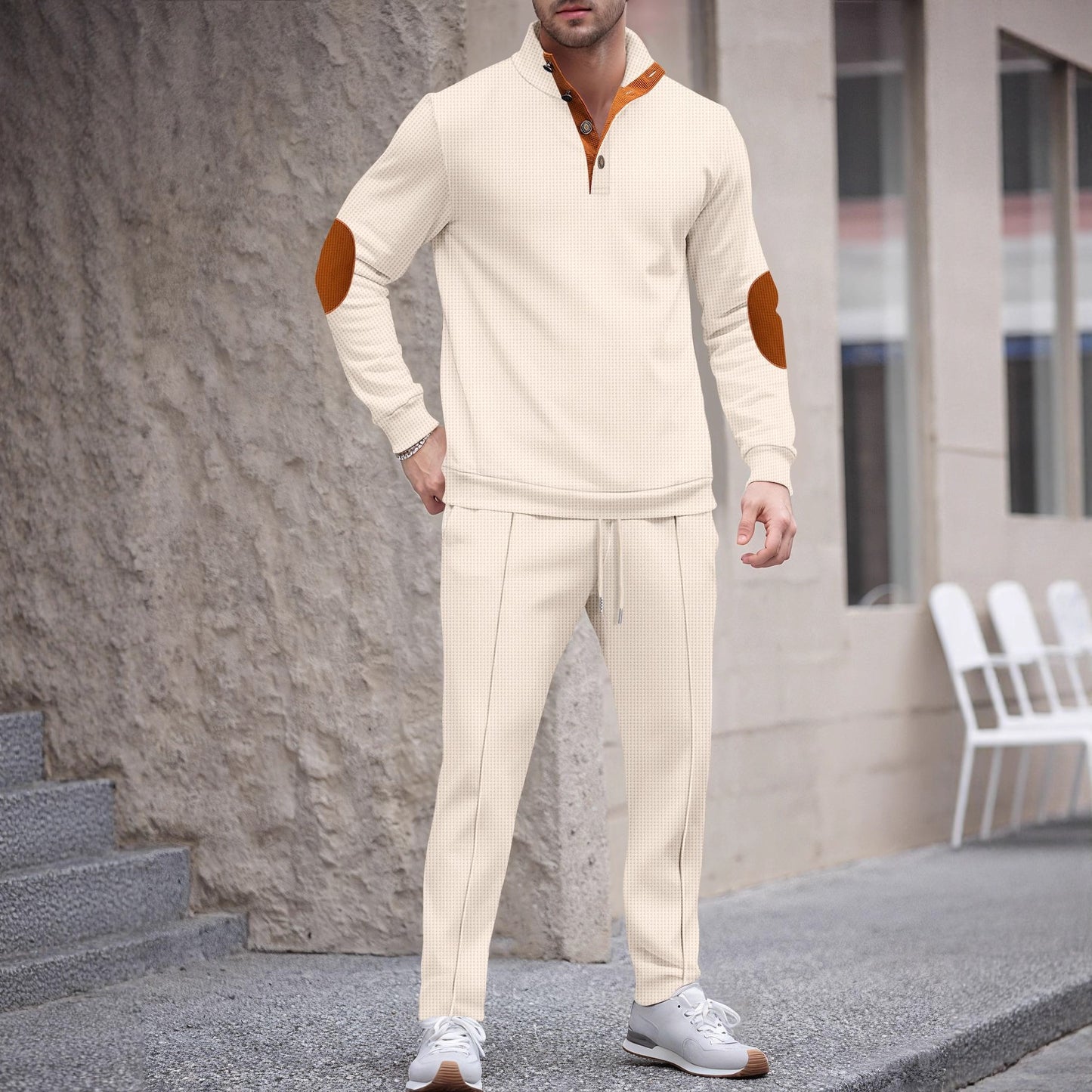 Costume de sport pour hommes avec coupe moderne et détails contrastés élégants Chic und Stil