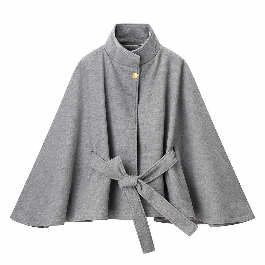 Dames élégante manteau à capuche Chic und Stil