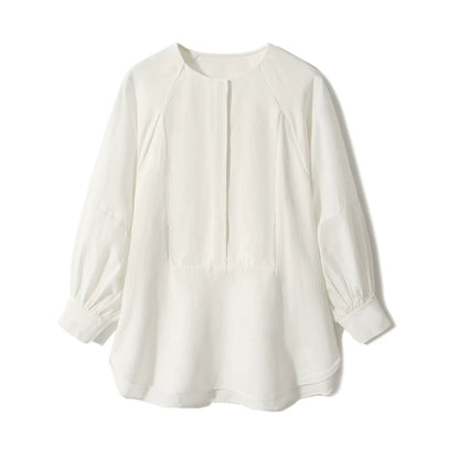 Blouse à manches bouffantes élégante pour femmes Chic und Stil 1750847267
