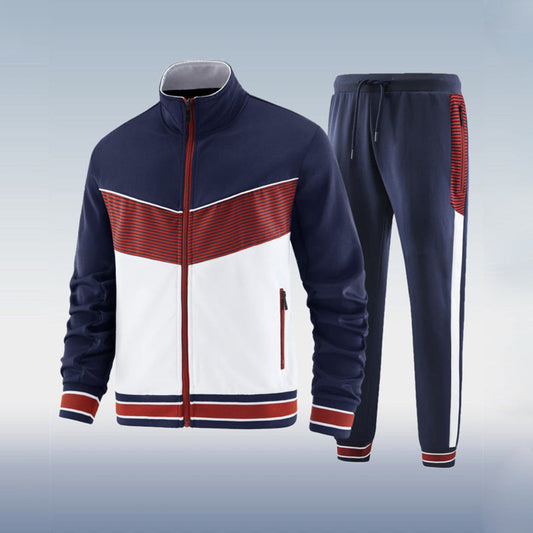 Chic und Stil | Elite Versatile Two-Piece Tracksuit for Men