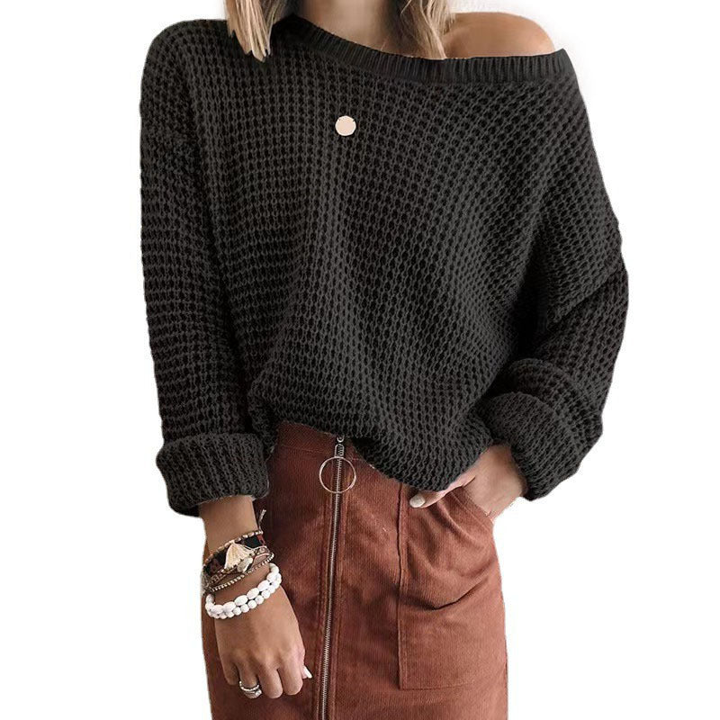 Pull en tricot pour femmes dans un style oversize décontracté avec un design sans manches Chic und Stil