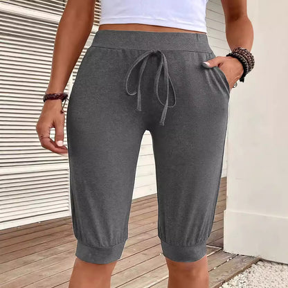 Shorts à capuche pour dames avec cordon de serrage Chic und Stil