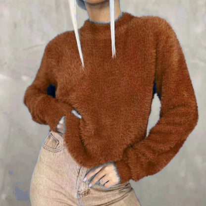Dames Pull Doux Chic und Stil