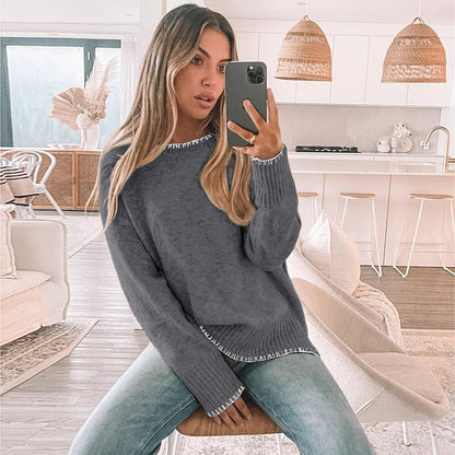 Dames Pull en Tricot Casual Chic und Stil