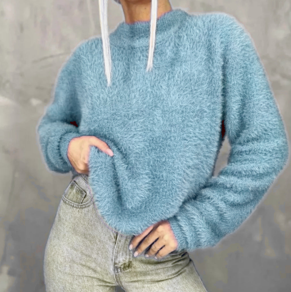 Dames Pull Doux Chic und Stil