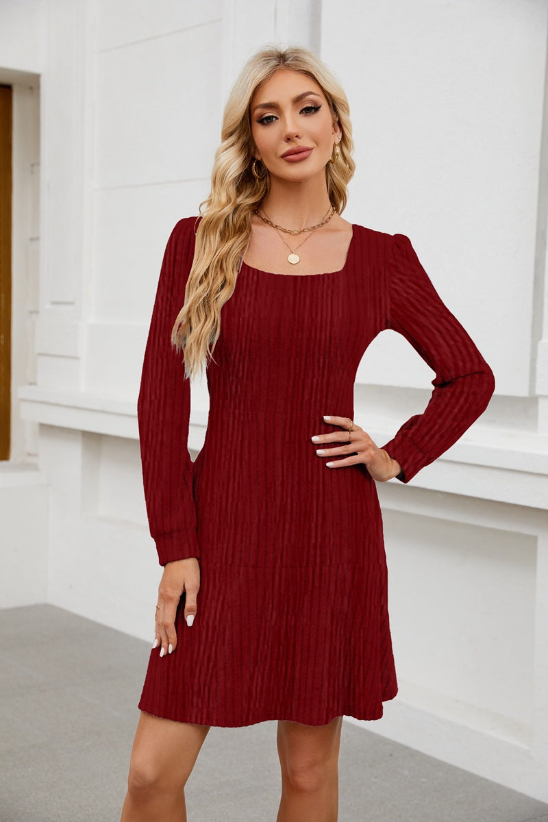Robe midi tricotée Chic und Stil