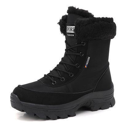 Bottes d'extérieur d'hiver pour femmes avec doublure isolante thermique et semelle antidérapante Chic und Stil