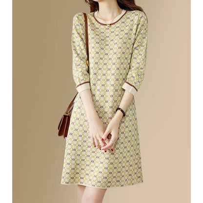 Robe décontractée à motifs pour femmes Chic und Stil