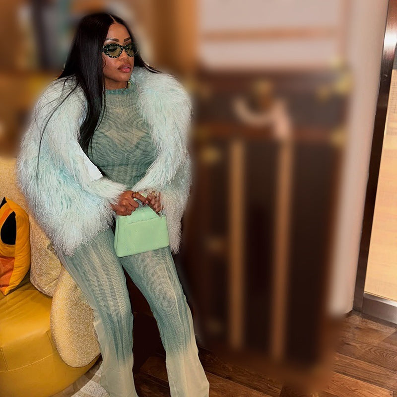 Dames Ensemble de salon élégant et moderne avec une structure raffinée Chic und Stil