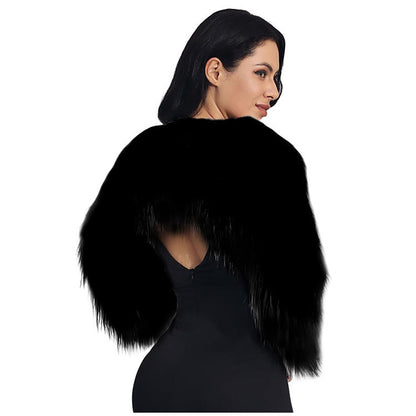 Dames Boléro en fausse fourrure extravagant avec coupe élégante Chic und Stil
