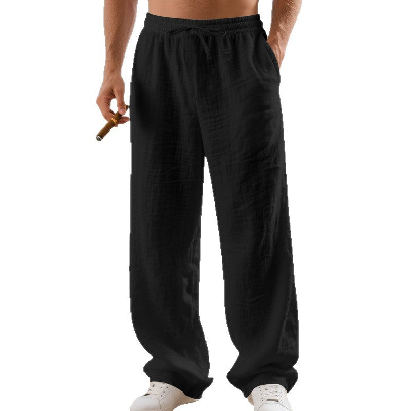 Casual air cargo pants for men with elastic waistband and handy pockets Chic und Stil