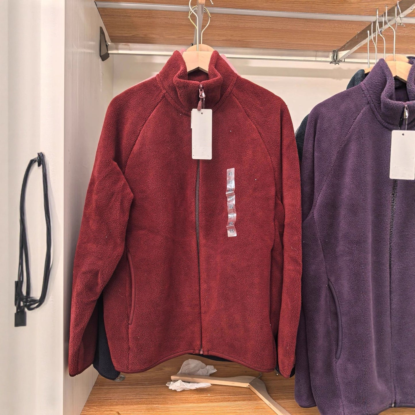 Veste en polaire pour femme avec col montant et poches latérales Chic & Stil