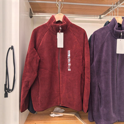 Veste en polaire pour femme avec col montant et poches latérales Chic & Stil