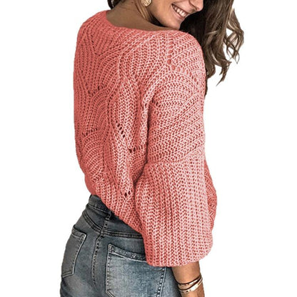 Pull en maille léger pour femmes avec coupe décontractée Chic und Stil