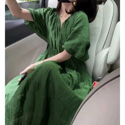 Robe maxi décontractée pour femmes avec coupe relaxante Chic und Stil