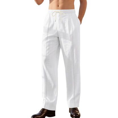 Men's elegant casual pants with adjustable waistband Chic and Style