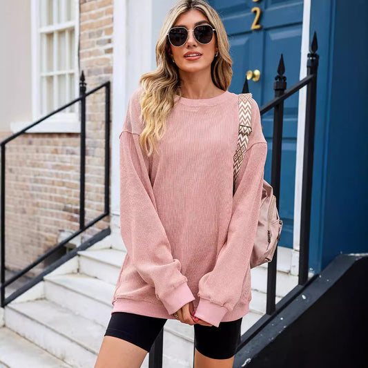 Pull en maille décontracté pour femmes coupe oversize Chic und Stil