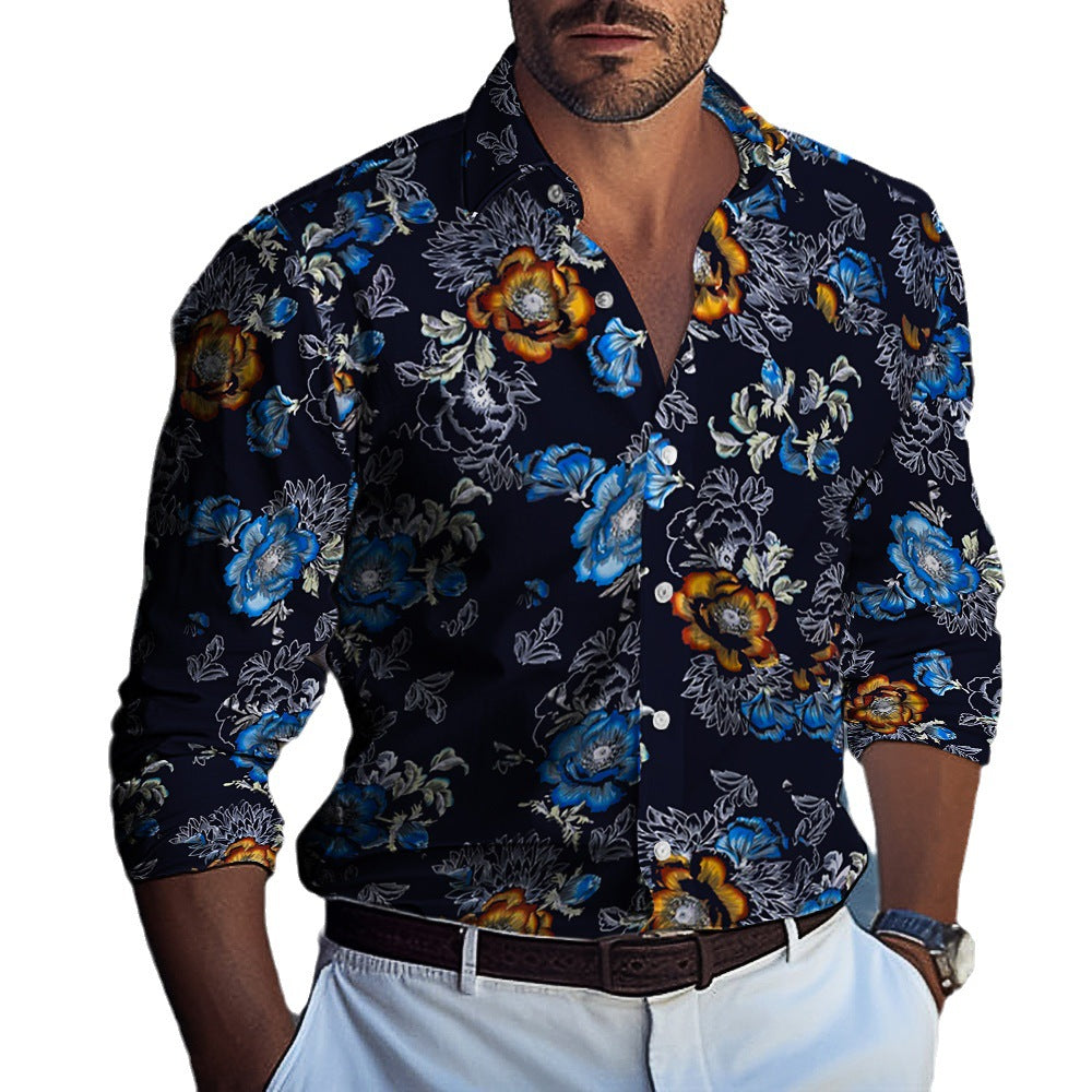 Chemise pour homme avec motif ananas tropical Chic und Stil