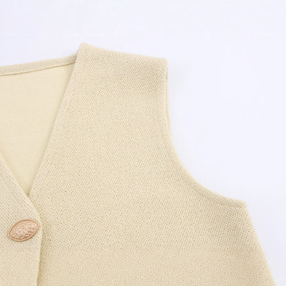 Dames élégante gilet en tricot Chic und Stil