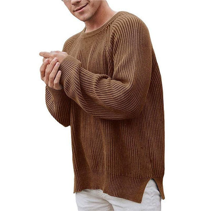 Pull en maille élégant pour hommes avec un design texturé et une coupe moderne Chic und Stil