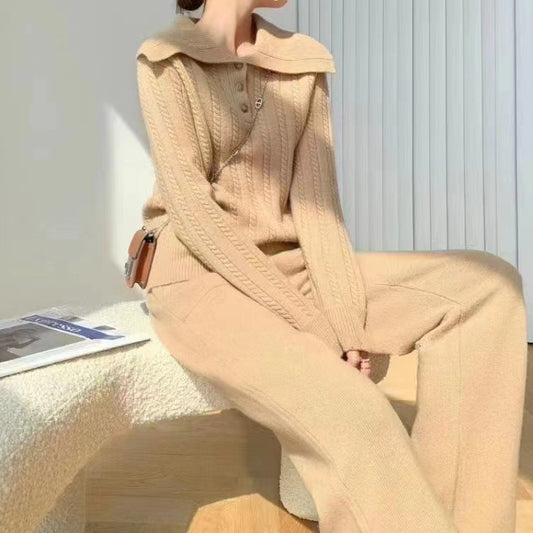 Pull en tricot pour femmes avec col amovible Chic und Stil