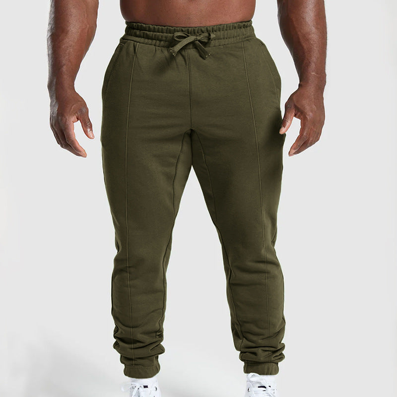 Men's comfortable leisure jogging pants with elastic waistband and side pockets Chic and style