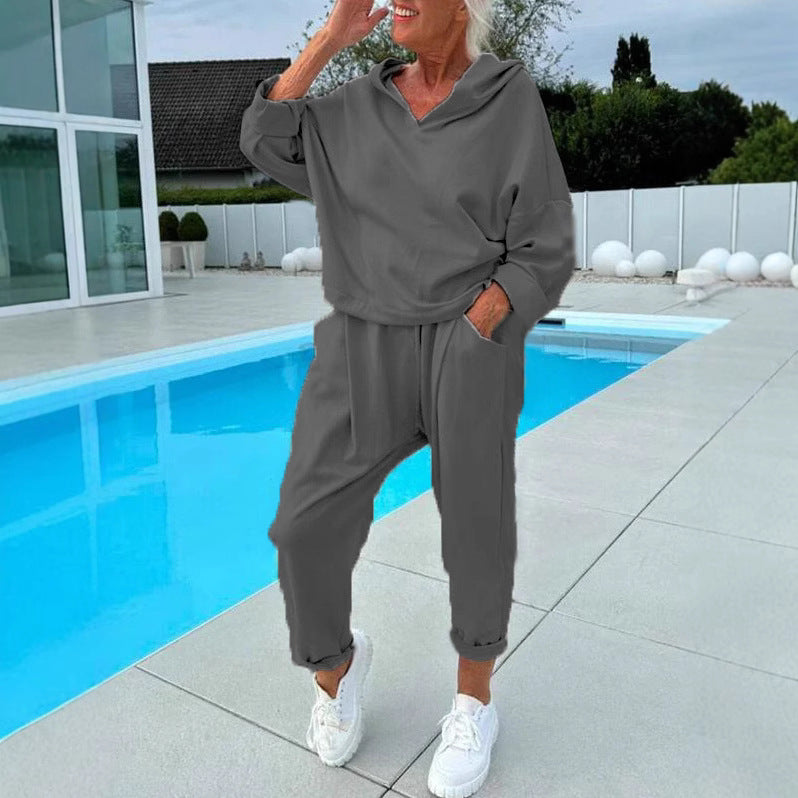 Chic and Stylish Women's Trendy Hoodie and Jogger Pants Set