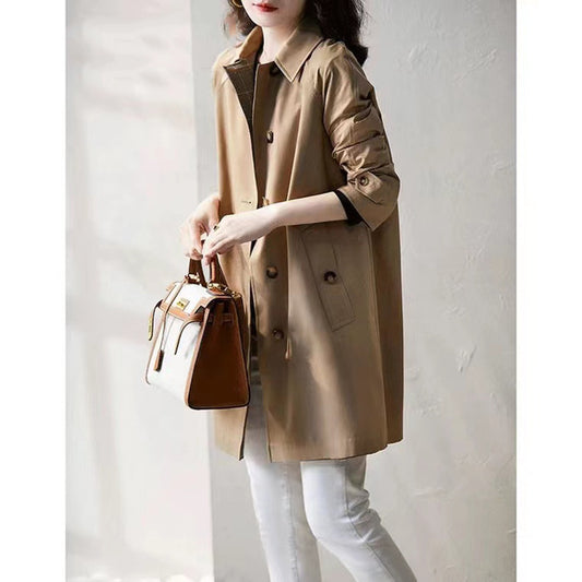 Manteau trench surdimensionné léger pour femmes Chic und Stil