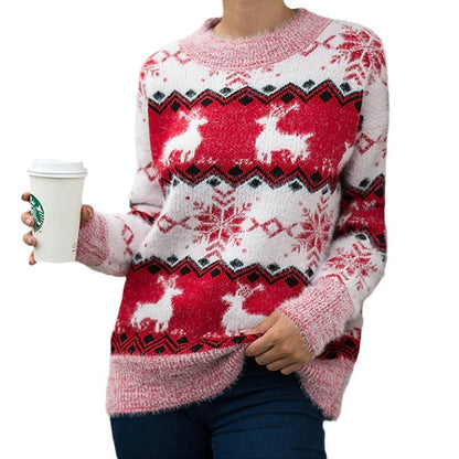 Dames Pull de Noël Confortable Chic und Stil