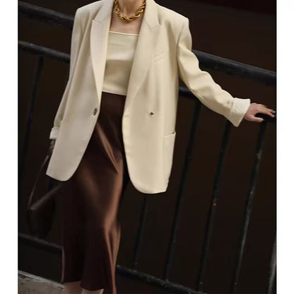 Blazer Sophistiqué Femme Chic und Stil