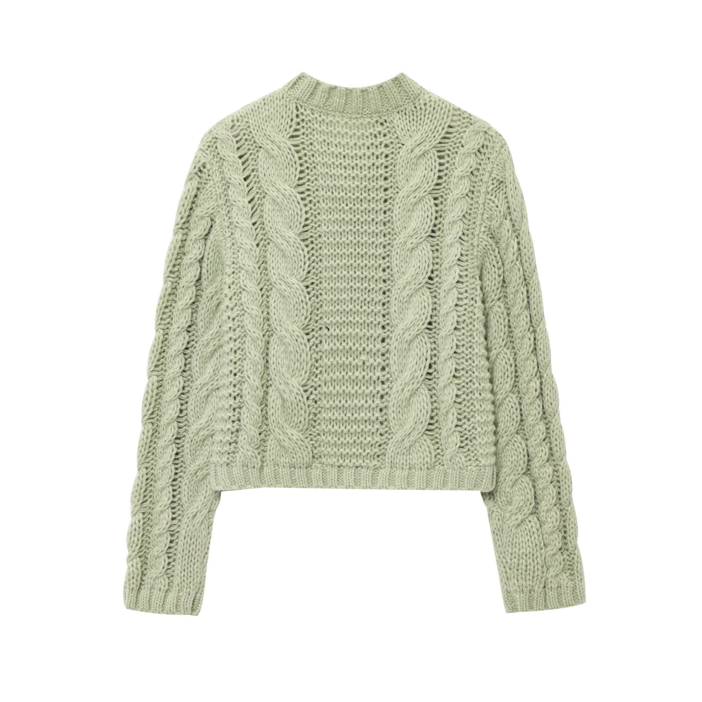 Dames gilet en tricot court avec détail floral Chic und Stil