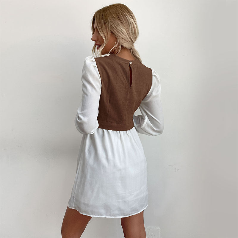 Robe ombragée à la mode pour femmes Chic und Stil