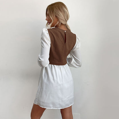 Robe ombragée à la mode pour femmes Chic und Stil