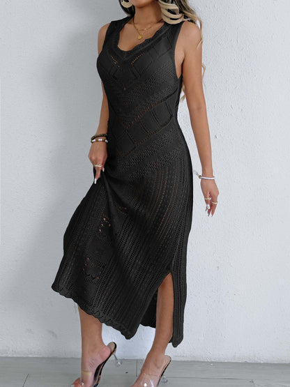 Robe maxi en crochet pour dames Chic und Stil