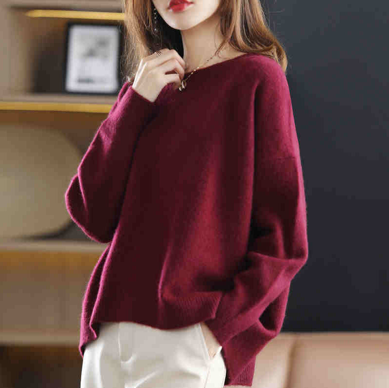 Pull en cachemire confortable pour femmes avec une coupe moderne Chic und Stil